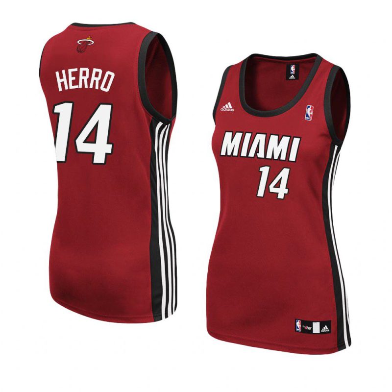 women's tyler herro red hardwood classics jersey